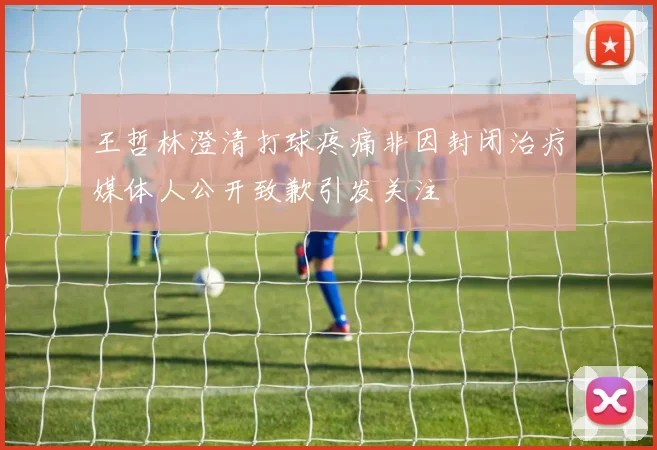 王哲林澄清打球疼痛非因封闭治疗媒体人公开致歉引发关注